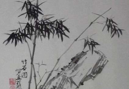 《竹石》清代郑燮所作，写出了竹子的坚韧顽强