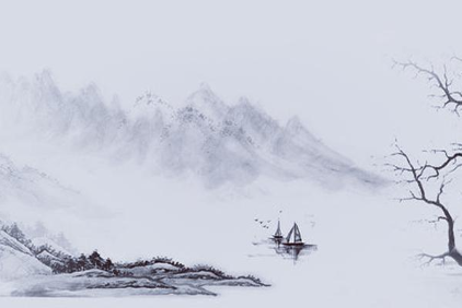 《思归乐》唐代薛奇童所作，描绘出一副宏伟的自然景观