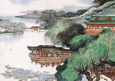 唐代阎朝隐所作的《奉和登骊山应制》，描写了骊山之景观